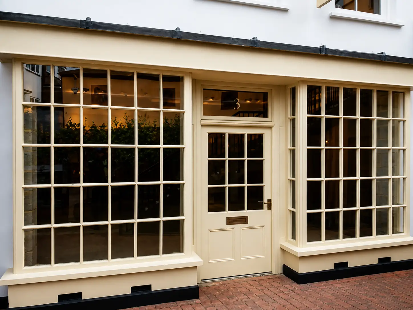 Hand-built Georgian shopfront